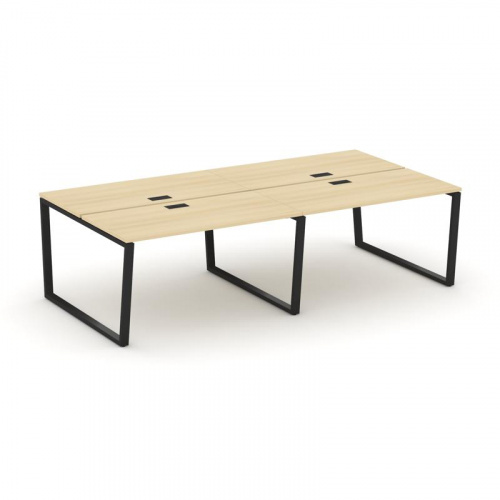 Style Project Рабочая станция 2-х сторон. SN-6T2.DRS-043 Акация Лорка/Металл Антрацит/Заглушка Пласт фото 5