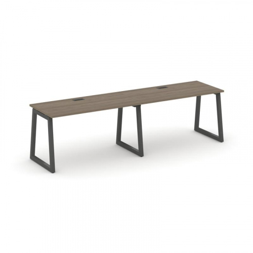 Style Project Рабочая станция 1 сторон. SN-5T1.ORS-013 Акация Лорка/Металл Антрацит/Заглушка Пластик фото 25