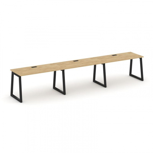 Style Project Рабочая станция 1 сторон. SN-5T1.ORS-054 Акация Лорка/Металл Антрацит/Заглушка Пластик Style Project Рабочая станция 1 сторон. SN-5T1.ORS-054 Акация Лорка/Металл Антрацит/Заглушка Пластик