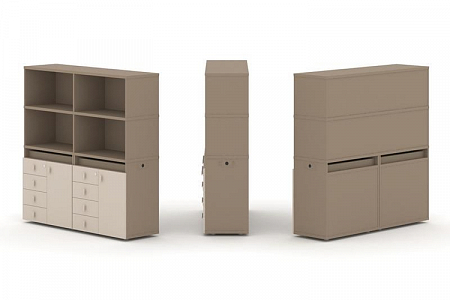 Тумба офисная (Набор №4.) Estetica ES.NB.2V-4