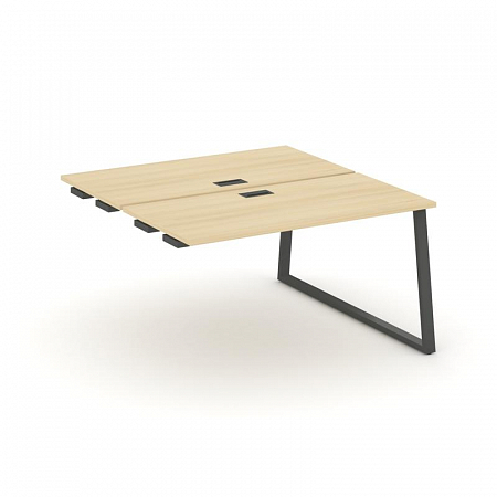 Style Project Стол-приставка к опор. элем. SN-6T1.DPRS-012 Акация Лорка/Металл Антрацит/Заглушка Пла