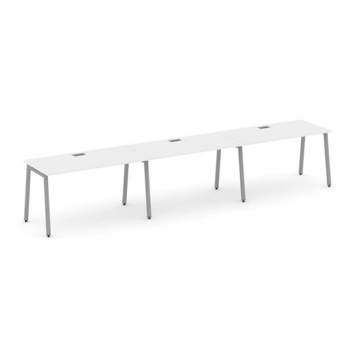 Style Project Рабочая станция 1 сторон. SN-4A.ORS-032 Белый/Металл Белый 3540*600*750 фото 4