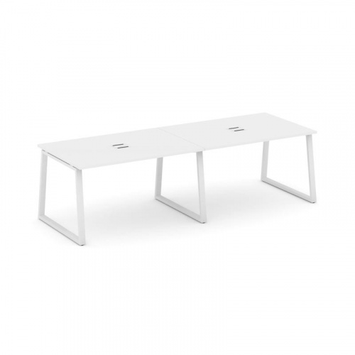 Style Project Стол переговорный SN-6T1.SPRG-014 Акация Лорка/Металл Антрацит/Заглушка Металл Антраци фото 18