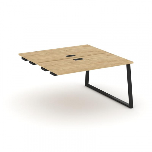 Style Project Стол-приставка к опор. элем. SN-6T1.DPRS-012 Акация Лорка/Металл Антрацит/Заглушка Пла