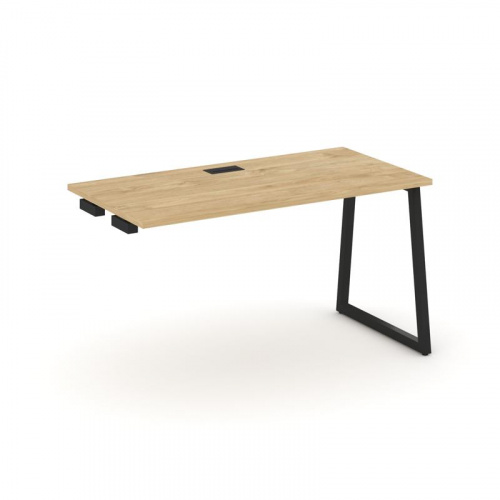 Style Project Стол-приставка к опор. элем. SN-4T1.OPRS-003 Акация Лорка/Металл Антрацит/Заглушка Пла