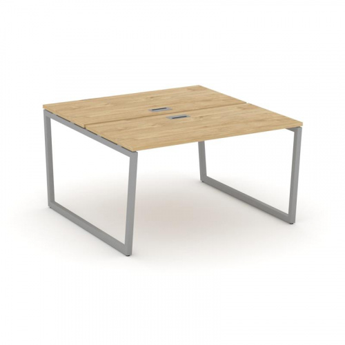 Style Project Рабочая станция 2-х сторон. SN-4T2.DRS-021 Акация Лорка/Металл Антрацит/Заглушка Пласт фото 2