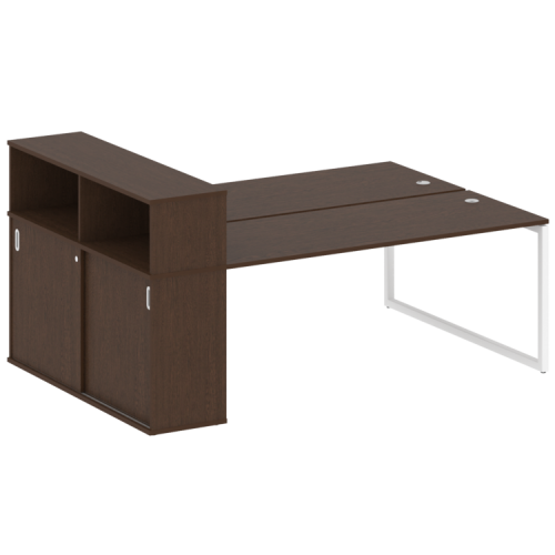 Бенч-система с шкафом-купе на О-обр. м/к Metal System Quattro 40БО.РС-СШК-2.5 фото 5