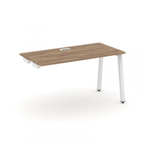 Style Project Стол-приставка к опор. элем. SN-5A.OPRS-001 Вяз Благородный/Металл Белый 980*600*750 фото 15