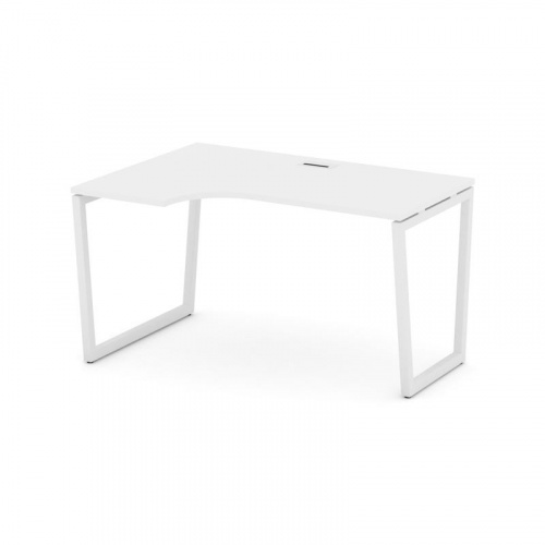 Style Project Стол рабочий эргоном. SN-4T2.SPA-022(L) Акация Лорка/Металл Антрацит/Заглушка Пластик фото 16