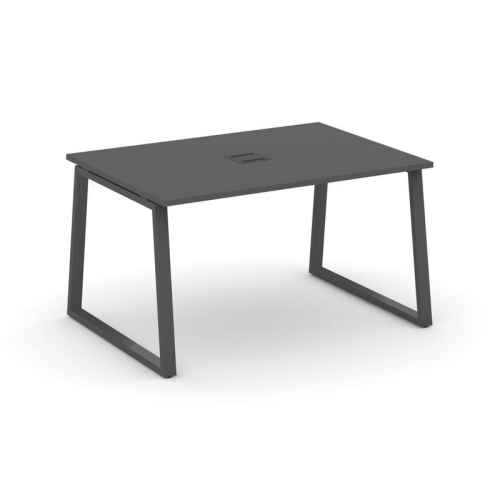 Style Project Стол переговорный SN-6T1.SPRG-001 Акация Лорка/Металл Антрацит/Заглушка Металл Антраци фото 27