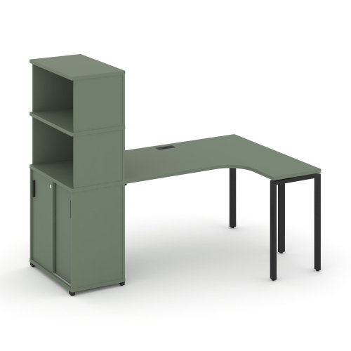 Стол эргономичный с опорным шкафом-купе Concept CN.SA-221(R)