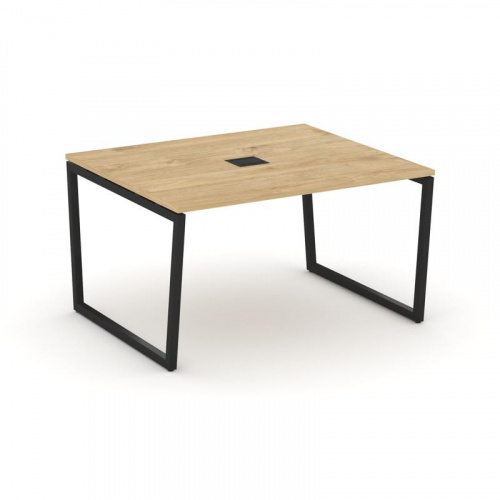 Style Project Стол переговорный SN-4T2.SPRG-034 Акация Лорка/Металл Антрацит/Заглушка Металл Антраци