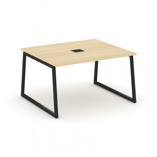 Style Project Стол переговорный SN-4T1.SPRG-034 Акация Лорка/Металл Антрацит/Заглушка Металл Антраци фото 20