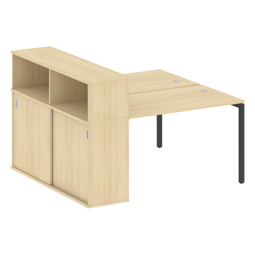 Бенч-система с шкафом-купе на П-обр. м/к Metal System Quattro 40БП.РС-СШК-2.2 фото 15 Бенч-система с шкафом-купе на П-обр. м/к Metal System Quattro 40БП.РС-СШК-2.2 фото 15