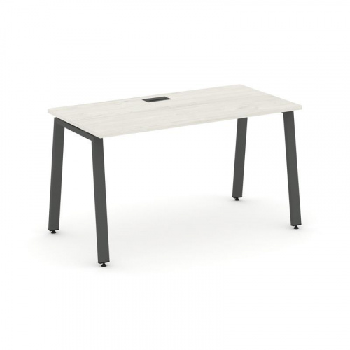 Style Project Стол письменный SN-6A.SP-024 Акация Лорка/Металл Белый 1580*800*750 фото 26