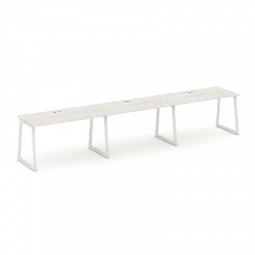 Style Project Рабочая станция 1 сторон. SN-4T1.ORS-032 Акация Лорка/Металл Антрацит/Заглушка Пластик фото 18