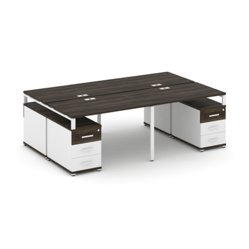 Бенч-система на 4 места с 2 опорными тумбами Concept CN.DRS-326 фото 10