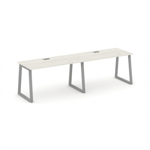 Style Project Рабочая станция 1 сторон. SN-6T1.ORS-012 Акация Лорка/Металл Антрацит/Заглушка Пластик фото 12