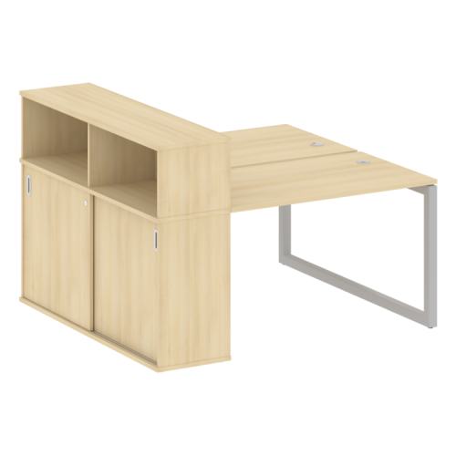 Бенч-система с шкафом-купе на О-обр. м/к Metal System Quattro 50БО.РС-СШК-2.2 фото 4