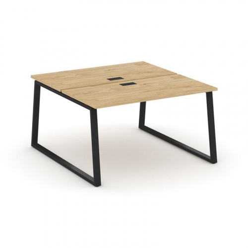 Style Project Рабочая станция 2-х сторон. SN-6T1.DRS-012 Акация Лорка/Металл Антрацит/Заглушка Пласт