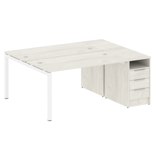 Бенч-система с тумбой на П-обр. м/к Metal System Quattro 50БП.РС-СТП-2.3 фото 4 Бенч-система с тумбой на П-обр. м/к Metal System Quattro 50БП.РС-СТП-2.3 фото 4