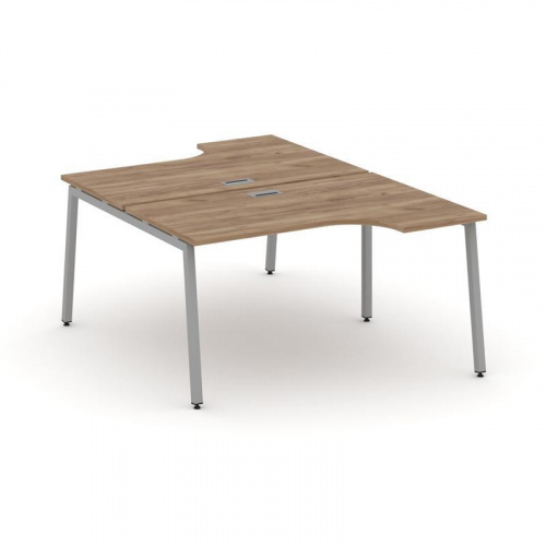 Style Project Рабочая станция эргоном. SN-4A.DRPA-012 Дуб Табак/Металл Антрацит 1580*1432/1992*750 фото 8