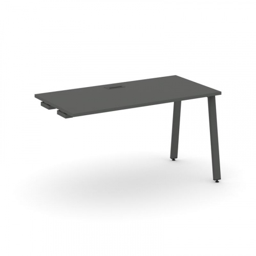 Style Project Стол-приставка к опор. элем. SN-6A.OPRS-002 Дуб Табак/Металл Антрацит 1180*600*750 фото 21