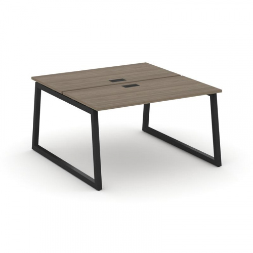 Style Project Рабочая станция 2-х сторон. SN-5T1.DRS-001 Акация Лорка/Металл Антрацит/Заглушка Пласт фото 5