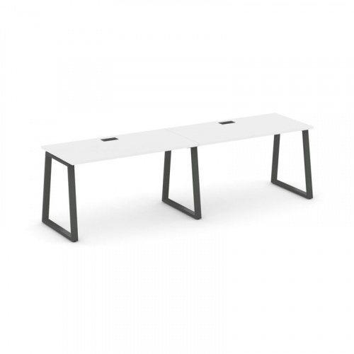 Style Project Рабочая станция 1 сторон. SN-6T1.ORS-012 Акация Лорка/Металл Антрацит/Заглушка Пластик фото 26