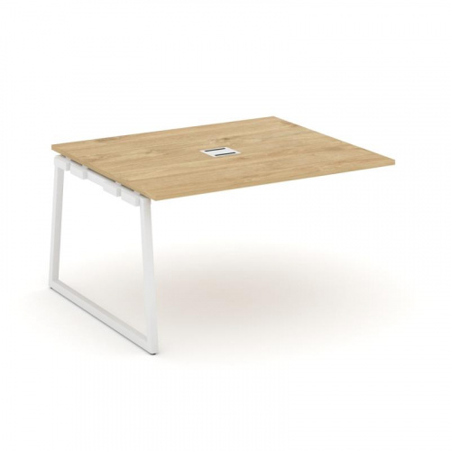 Style Project Проходной наб. элем. перег. стола SN-4T1.NSPRG-032 Акация Лорка/Металл Антрацит/Заглуш фото 3