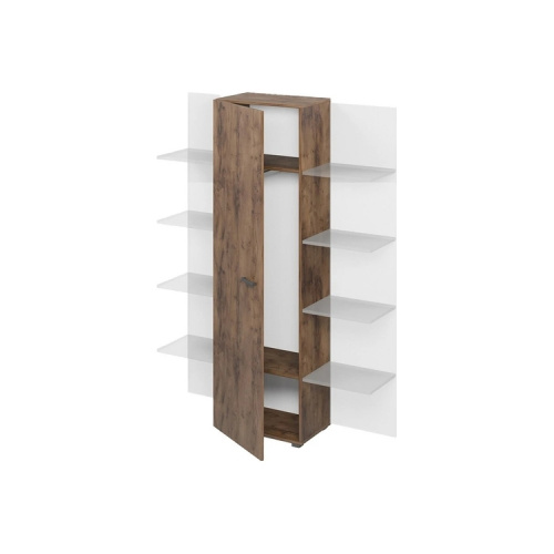 Шкаф для одежды дополнительный L-622 фото 4 Шкаф для одежды дополнительный L-622 фото 4