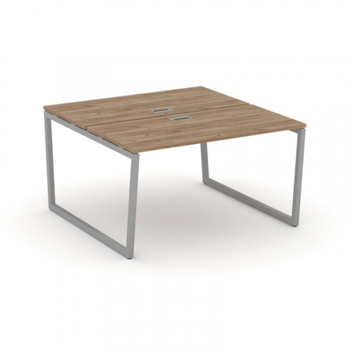 Style Project Рабочая станция 2-х сторон. SN-4T2.DRS-021 Акация Лорка/Металл Антрацит/Заглушка Пласт фото 9