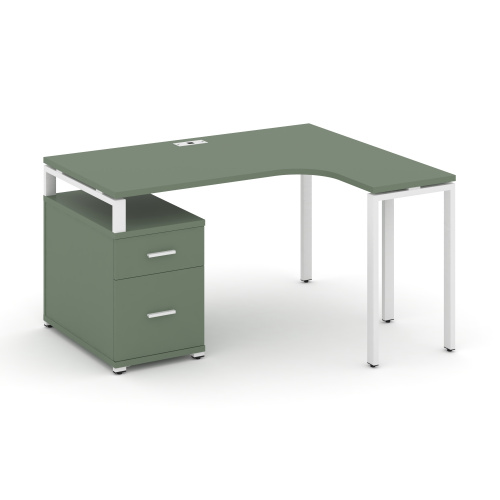 Стол эргономичный с опорной тумбой Concept CN.SA-304(R)