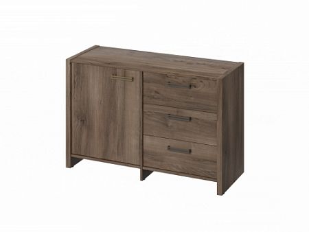 Тумба двухсекционная FB-12-01.D. Орех Пацифик Табак