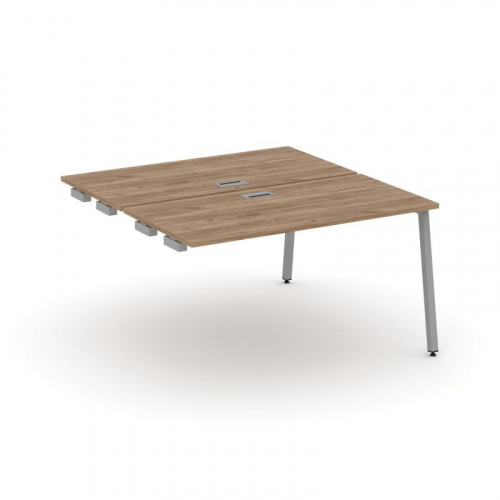 Style Project Стол-приставка к опор. элем. SN-4A.DPRS-013 Дуб Наварра/Металл Антрацит 1380*1432*750 фото 9