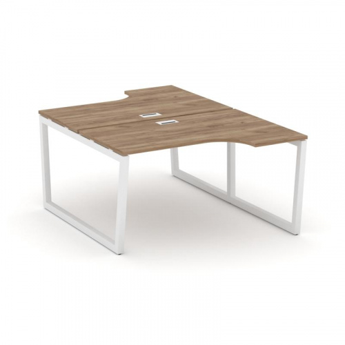 Style Project Рабочая станция эргоном. SN-5T2.DRPA-012 Акация Лорка/Металл Антрацит/Заглушка Пластик фото 11