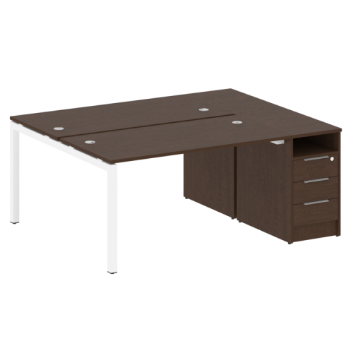 Бенч-система с тумбой на П-обр. м/к Metal System Quattro 50БП.РС-СТП-2.3 фото 6 Бенч-система с тумбой на П-обр. м/к Metal System Quattro 50БП.РС-СТП-2.3 фото 6