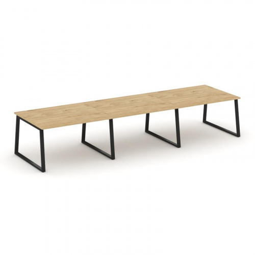 Style Project Стол переговорный SN-6T1.SPRG-054.3 Акация Лорка/Металл Антрацит 4740*1180*750 Style Project Стол переговорный SN-6T1.SPRG-054.3 Акация Лорка/Металл Антрацит 4740*1180*750