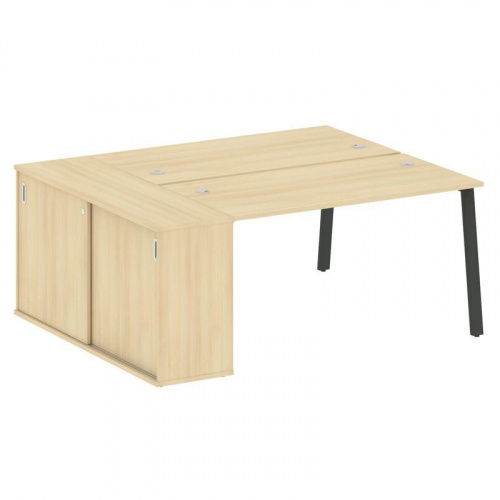 Бенч-система с шкафом-купе на А-обр. м/к Metal System БА.РС-СШК-1.3 фото 9