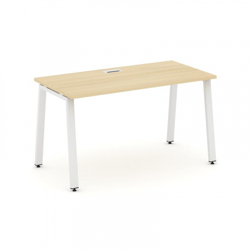 Style Project Стол письменный SN-6A.SP-024 Акация Лорка/Металл Белый 1580*800*750 фото 28