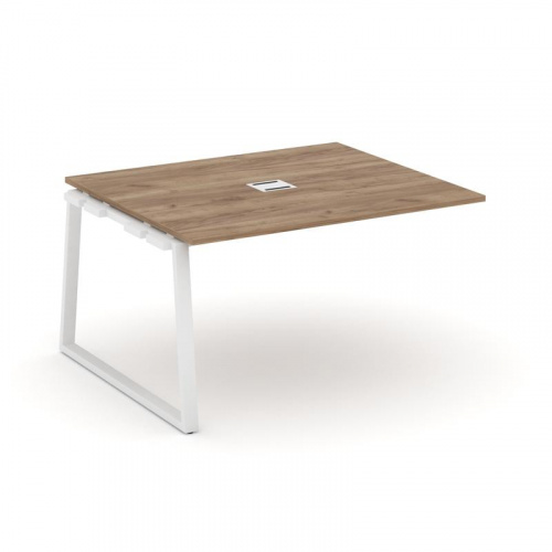 Style Project Проходной наб. элем. перег. стола SN-6T1.NSPRG-032 Акация Лорка/Металл Антрацит/Заглуш фото 11