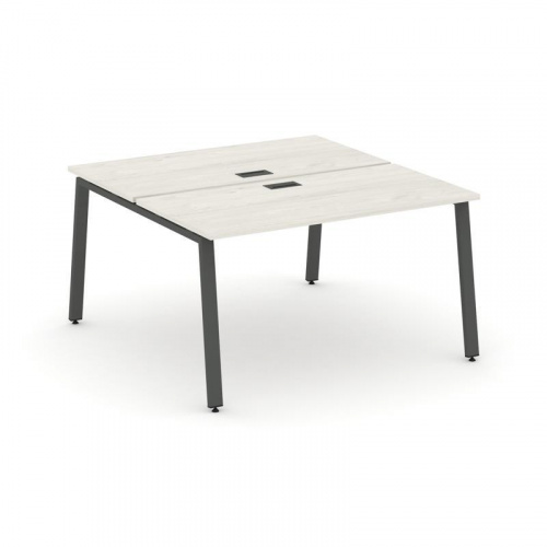 Style Project Рабочая станция 2-х сторон. SN-6A.DRS-013 Акация Лорка/Металл Белый 1380*1432*750 фото 27