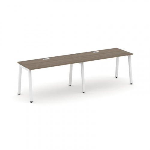 Style Project Рабочая станция 1 сторон. SN-5A.ORS-002 Дуб Табак/Металл Белый 2360*600*750 фото 27