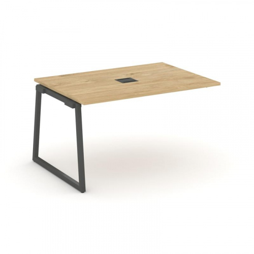 Style Project Проходной наб. элем. перег. стола SN-4T1.NSPRG-003 Акация Лорка/Металл Антрацит/Заглуш фото 22