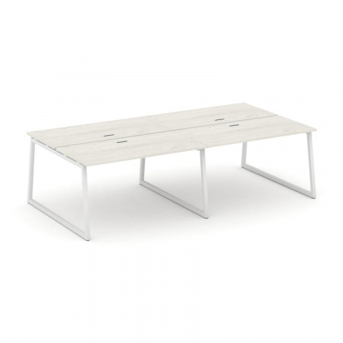 Style Project Рабочая станция 2-х сторон. SN-4T1.DRS-041 Акация Лорка/Металл Антрацит/Заглушка Пласт фото 18