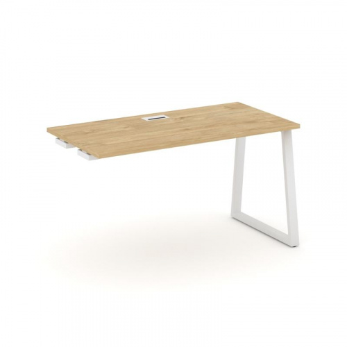 Style Project Стол-приставка к опор. элем. SN-6T1.OPRS-021 Акация Лорка/Металл Антрацит/Заглушка Пла фото 3