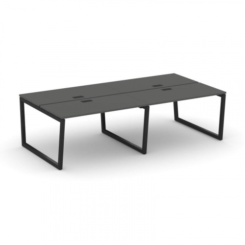 Style Project Рабочая станция 2-х сторон. SN-5T2.DRS-044 Акация Лорка/Металл Антрацит/Заглушка Пласт фото 7