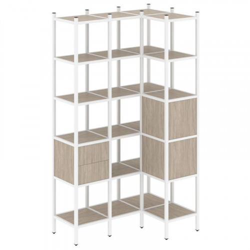 Стеллаж офисный угловой Loft VR.L-35 фото 2 Стеллаж офисный угловой Loft VR.L-35 фото 2