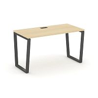 Style Project Стол письменный SN-6T2.SP-024 Акация Лорка/Металл Антрацит/Заглушка Пластик Черный 158