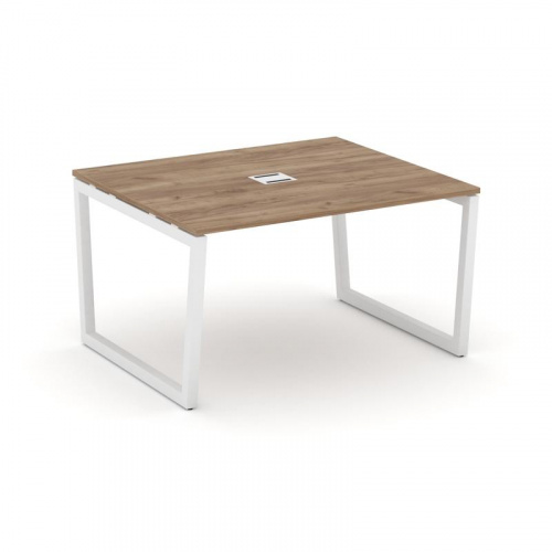 Style Project Стол переговорный SN-5T2.SPRG-034 Акация Лорка/Металл Антрацит/Заглушка Металл Антраци фото 11